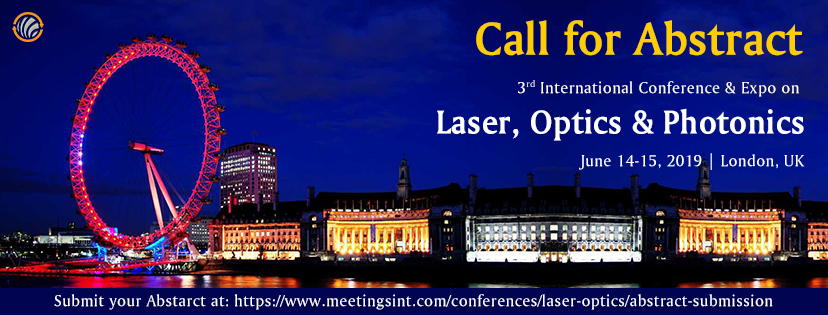 3rd International Conference & Expo on Laser第三屆國際激光、光學與光子會議